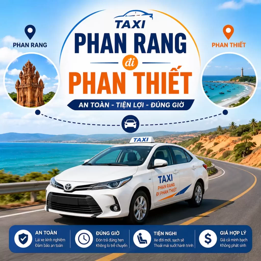 Taxi Phan Rang đi Phan Thiết