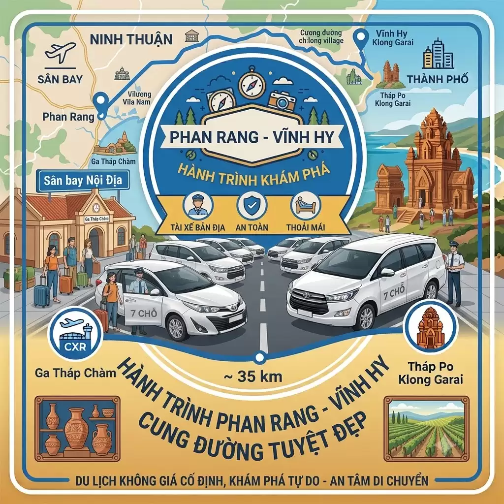 Taxi Cam Ranh đi Vĩnh Hy