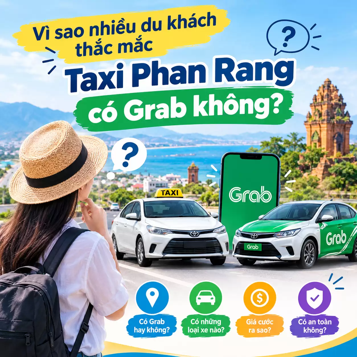 Taxi Phan Rang có Grab không